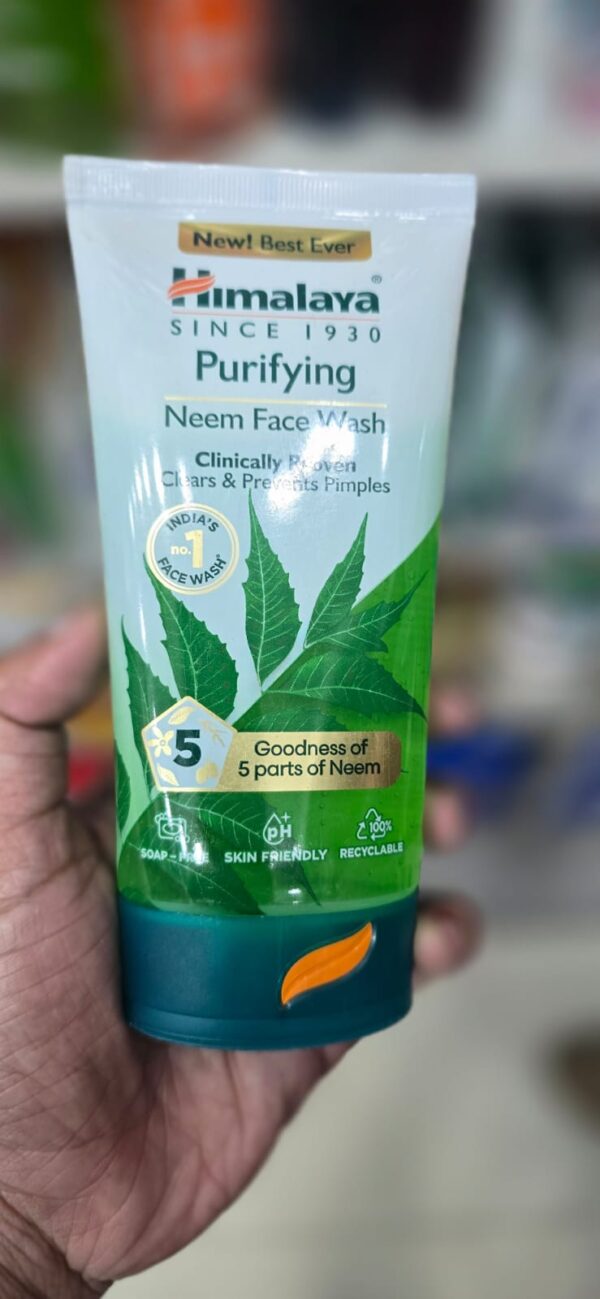 himalaya purifying neem face wash 50 ml