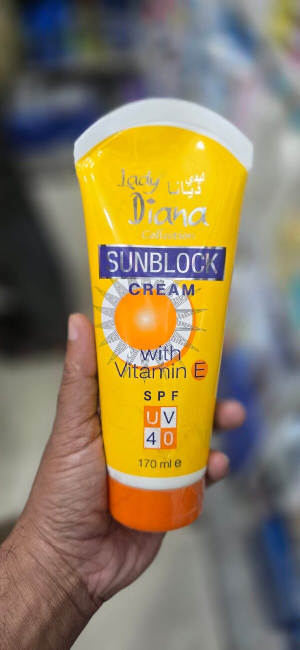 lady diana sun block cream with vitamin e 170ml