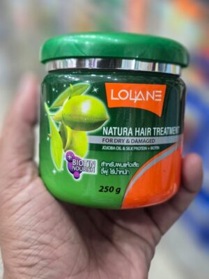 lolane natura hair treatment for dry & damaged hair