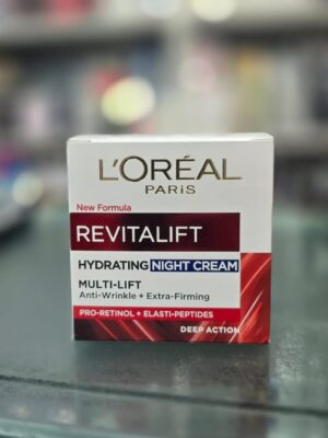 loreal paris revitalift moisturizing night cream for anti wrinkles + firmness