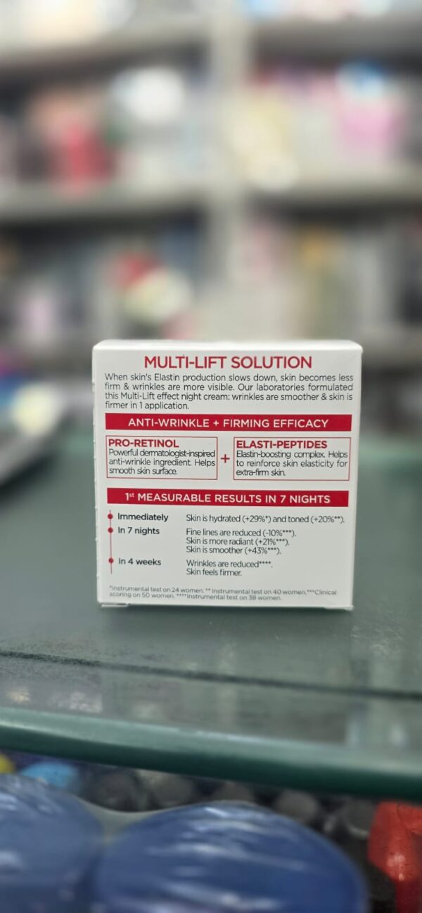 loreal paris revitalift moisturizing night cream for anti wrinkles + firmness