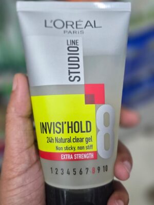 loreal paris studio line invisi hold 24h natural clear gel for extra strength