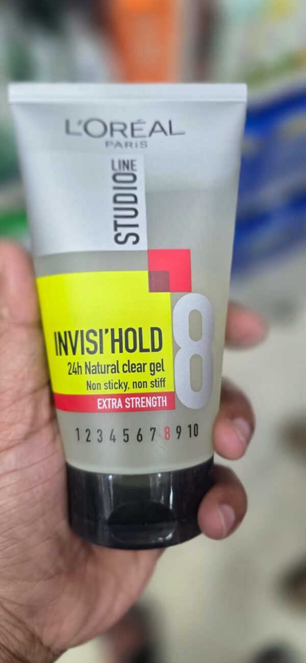 loreal paris studio line invisi hold 24h natural clear gel for extra strength