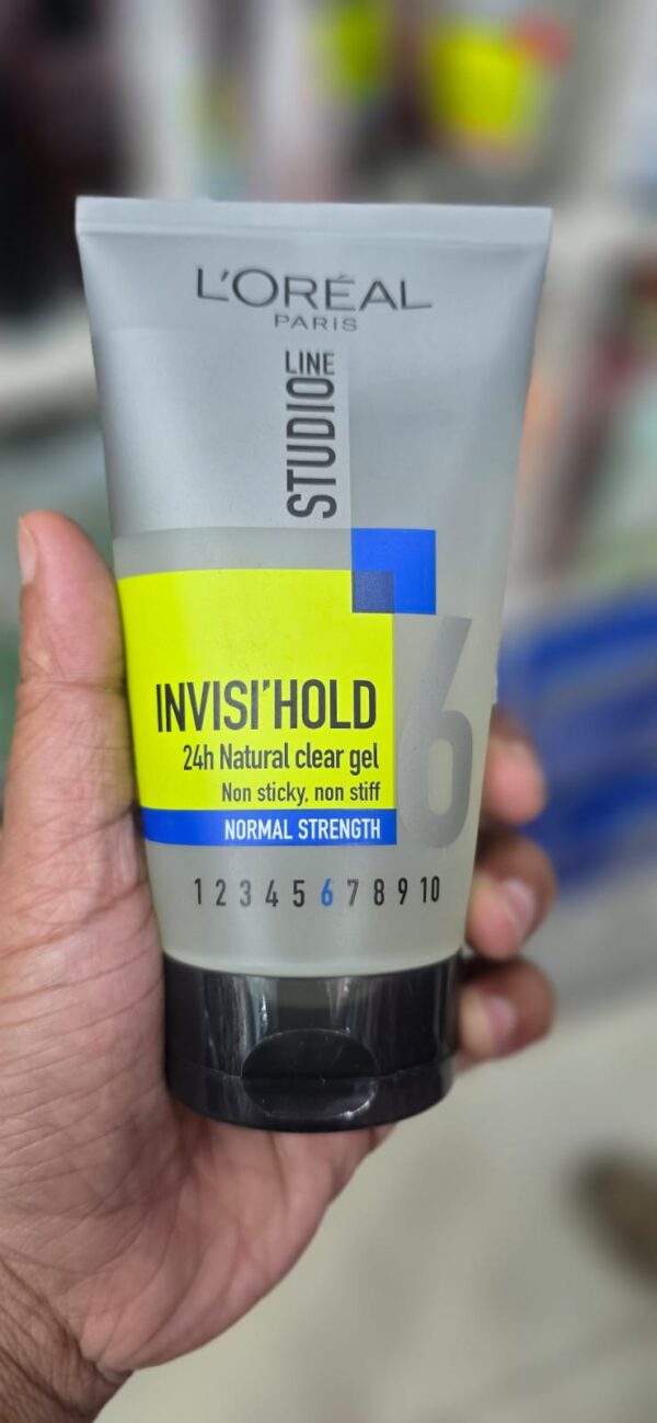 loreal paris studio line invisi hold 24h natural clear gel for extra strength
